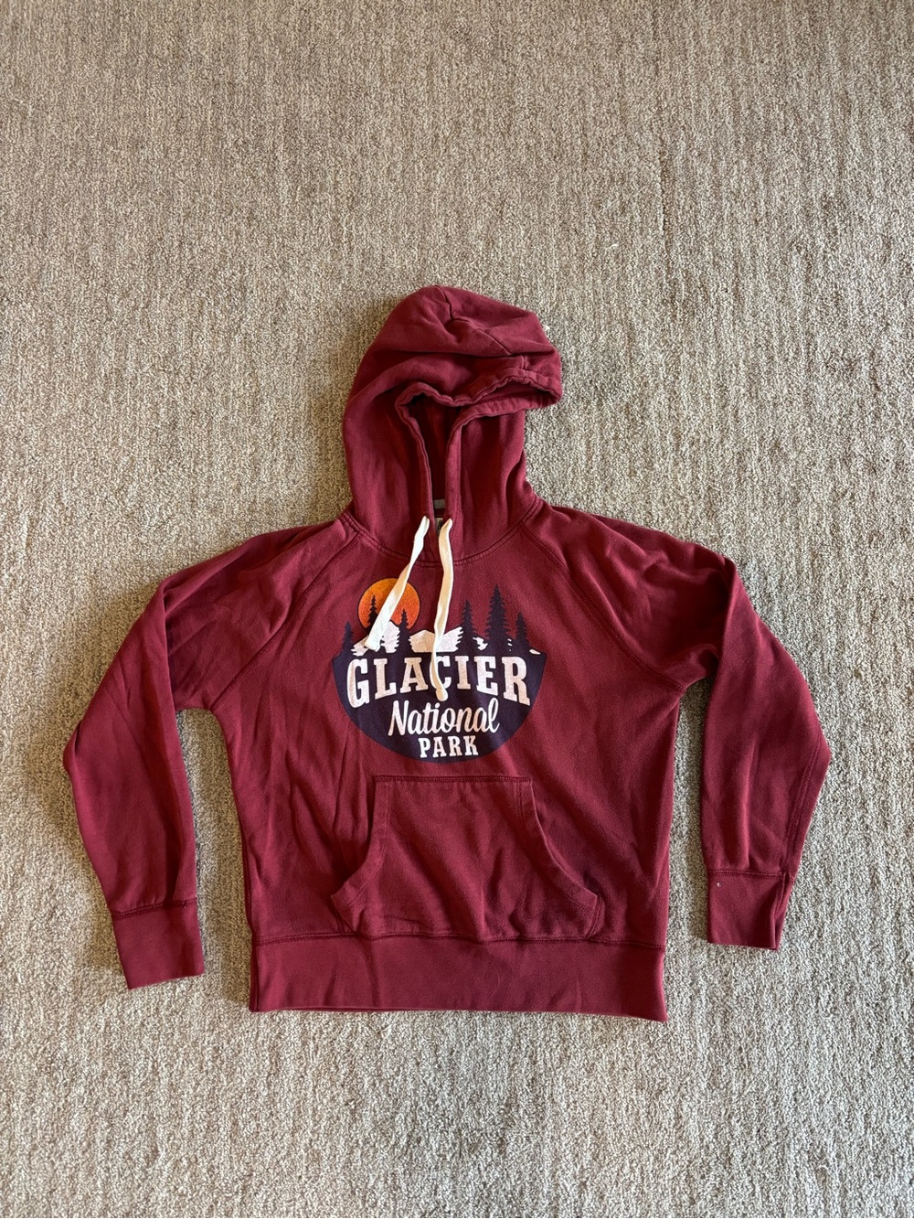 Tailgate by American Eagle Maroon Glacier National Park Hoodie